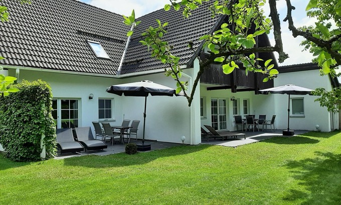 Walkenried Apartment | Ferienwohnung Stricker 2/1, Typ B, Terrasse