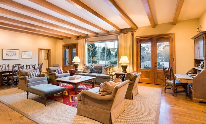 Elkhorn House | Festive Availability! Captivating Historic Cottage with Majestic Views, Close to Sun Valley Village