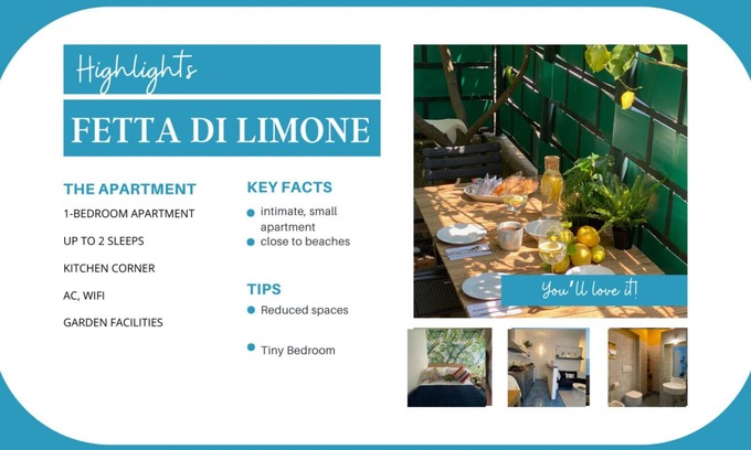 Cinque Terre Apartment | Fetta di Limone Apartment with AC and Patio