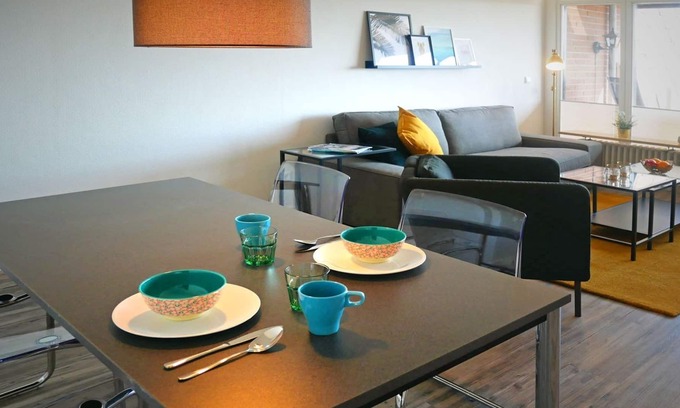 Wassersleben Apartment | fewo1846 - Seaside (App. 12) Comfortable apartment with 2 bedrooms / balcony - residential park