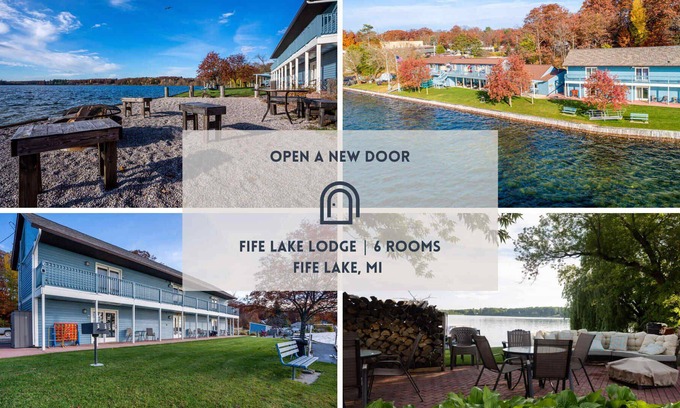 Mayfield Apartment | Fife Lake Lodge 6 Double Queen Rooms!