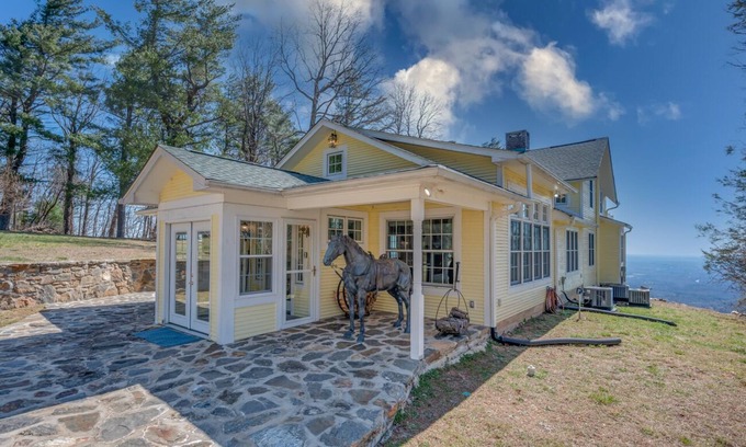 Lynn House | Fin and Fig Farmhouse | Pet-Friendly, Mountaintop Farmhouse | Scenic Views and Hot Tub