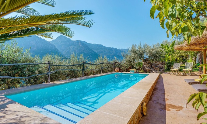 Fornalutx Villa | Finca “Ses Begudes” with Garden, Terrace, Pool, Air Conditioning & Wi-Fi