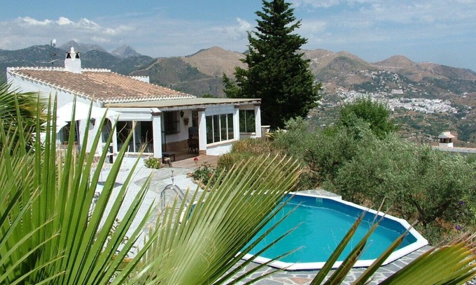 Canillas de Albaida Villa | Finca Viña - Dreamhouse with private pool and fantastic mountain and sea view.