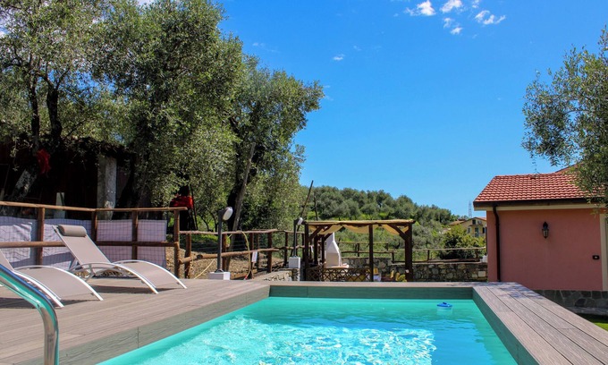 Santo Stefano del Ponte House | Fior d'Olivo - Villa with private pool in Sestri Levante