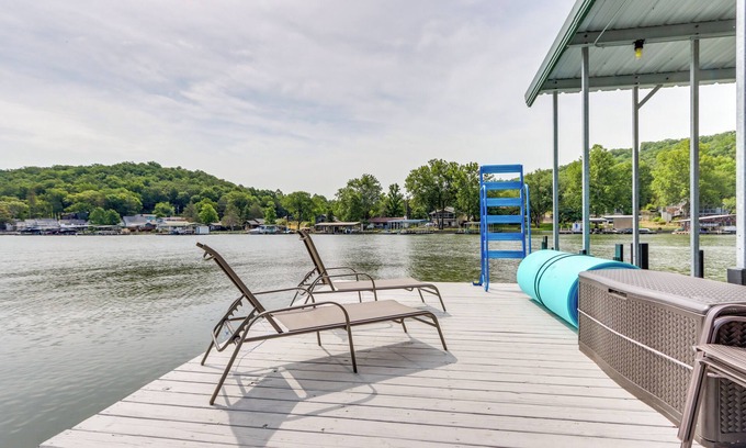 Roach House | Fire Pit & Dock: Lake of the Ozarks Retreat!