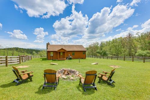 Doe Hill House | Fish, Hike, Hunt Secluded Cabin in Doe Hill!