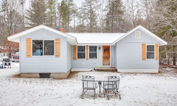 Rhinelander Cottage | Fish Year-round: Riverfront Cottage in Rhinelander
