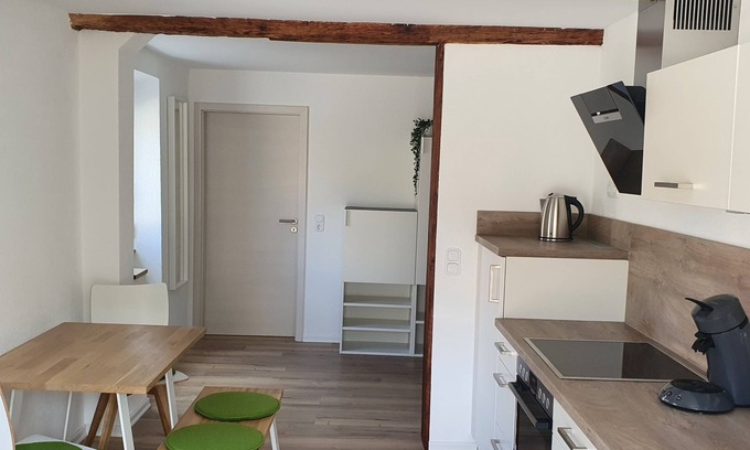 Burladingen Apartment | Flat 3, 54 sqm, 1 bedroom with double bed and 1 sofa bed, max. 4 persons