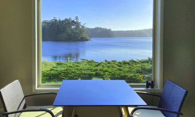 Langlois Apartment | Floras Lake Getaway - charming apartment with view of Lake with Kayaks, SUPs