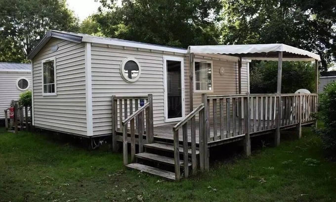 Saumur House | Flower Camping L'Ile d'Offard * - Mobil home Comfort 29m2 2 bedrooms + semi-covered terrace 6 people