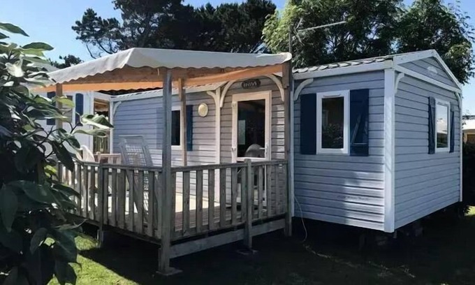 Kerroch House | Flower Camping La Pointe du Talud * - Mobile home Standard MERCURE 27m2 - 2 bedrooms + semi-covered terrace 11m2 5 people