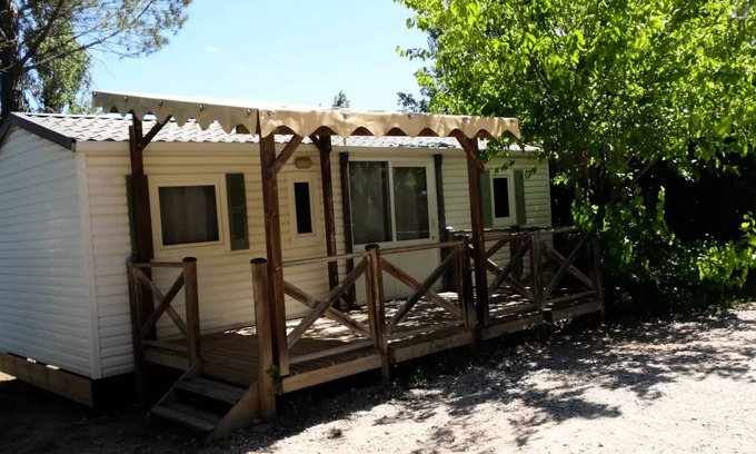 Villecroze House | Flower Camping Les Cadenières * - Mobil home Standard without air conditioning 32m2/34m2 3Ch. 6/8P 8 persons