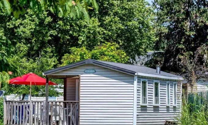 Souillac House | Flower Camping Les Ondines * - Mobil-Home Standard 27 m2 2 bedrooms including semi-covered terrace 7 m2 + TV 5 persons
