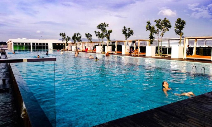 Kampung Sembulan Baru Apartment | FLYPOD - Blue Sky Apartment 5-6pax