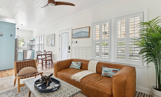 Folly Beach House | Folly Beach! Steps from Beach Access! 2BR/1BA