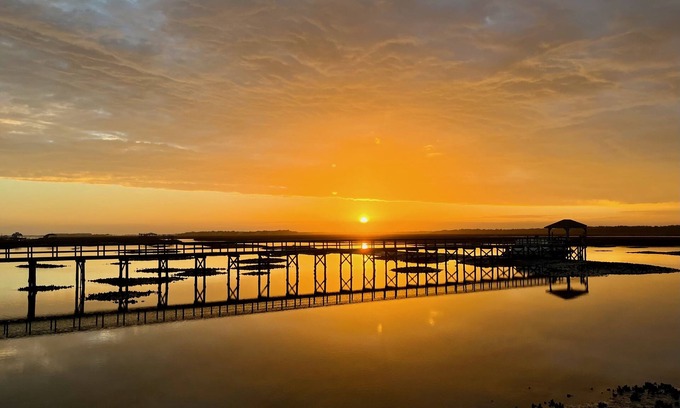Folly Beach House | Folly Home with Picture Perfect Riverfront View Near Washout