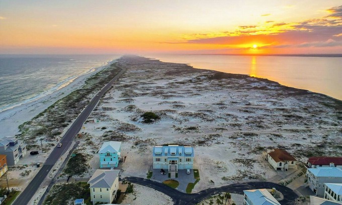 Pensacola Beach House | Forever Sunsets w/Private Temp Controlled Pool, Elevator & Sleeps 30 in beds