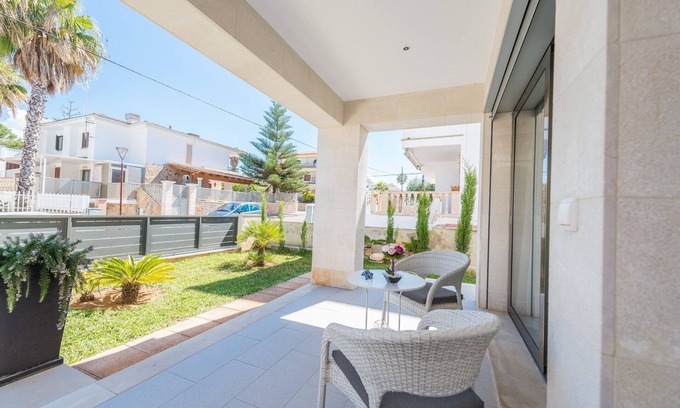 Can Picafort House | FORMENTERA 1 - Modern terraced house near the beach. Free WiFi