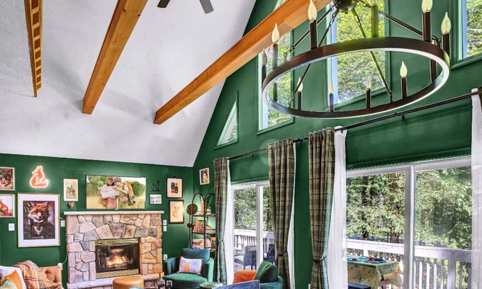 Blakeslee Ski Chalet | Foxfire Haus - Modern - Lake & Beach, Hot Tub