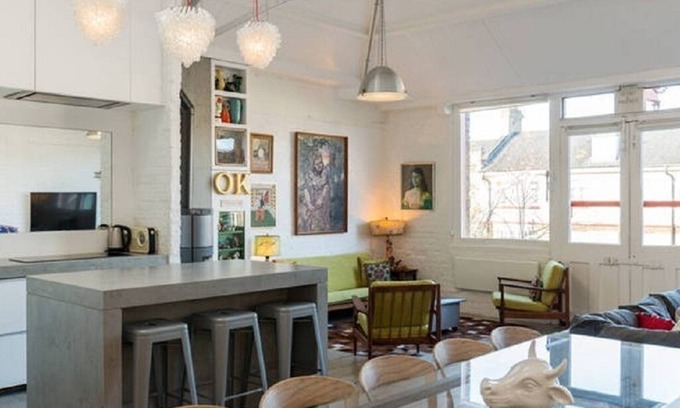 Shoreditch Apartment | Framery Loft - Eclectic and colourful apartment in the heart of London