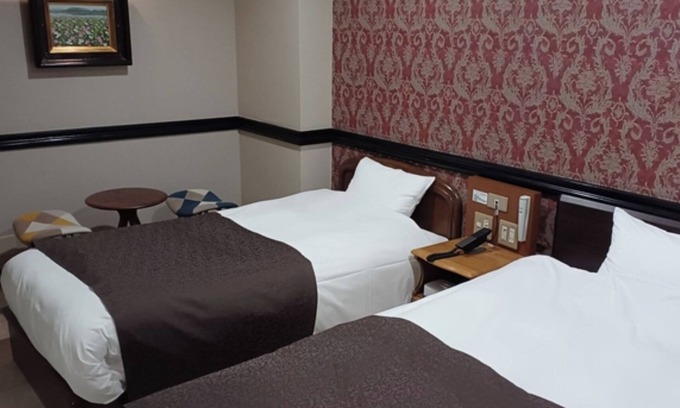 Kawaguchi Hotel | Free breakfast included Smoking deluxe twin Fre/Kawaguchi Saitama
