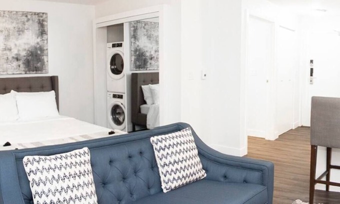 Downtown Winnipeg Apartment | Free Parking, Private Patio, Wi-Fi & Laundry!