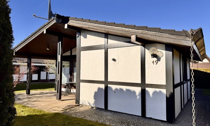 Nordseebad Burhave House | Freistehender Ferienbungalow im Fachwerkstil