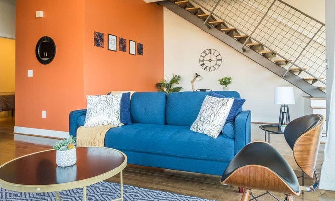 East Market District Apartment | Frontdesk | Chic + Hip 2BR NuLu Loft