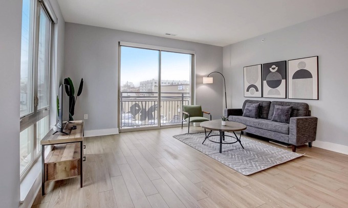 Cole-Noble District Apartment | Frontdesk | Studio Apt near Lucas Oil Stadium