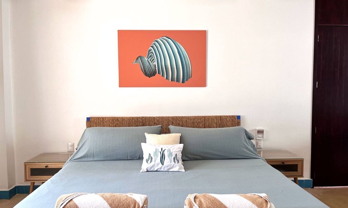 Barra de Colotepec Apartment | Fully equipped studio with WiFi and AC steps away from the beach