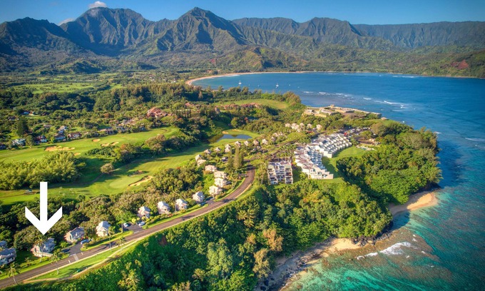 Princeville House | Fully Remodeled Hanalei Bay Villa #34 w/Amazing Views!