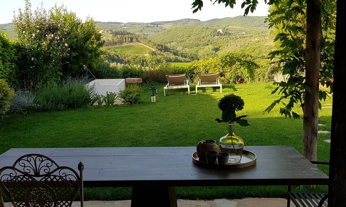 Castellina in Chianti House | Fully renovated Chianti country home, 10 min from Siena; stunning views