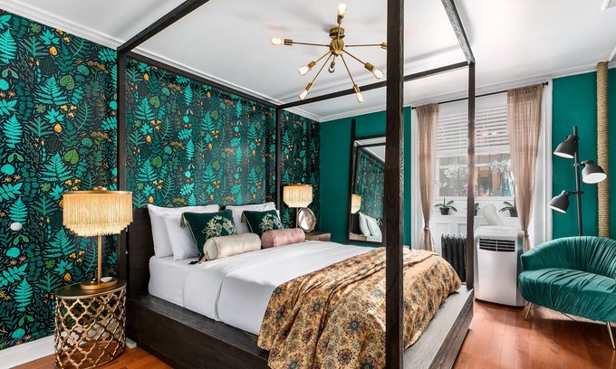 Clinton Hill House | Fun Clinton Hill One Bedroom with private entrance