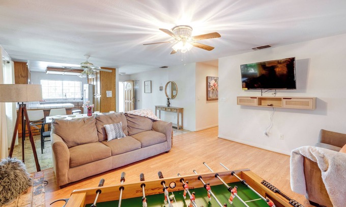 Bakersfield House | Fun-Filled Backyard: Bakersfield Family Haven!