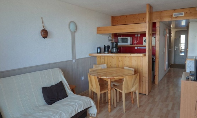 Arc-2000 Apartment | Functional studio for 4 in Arc 2000, Mont Blanc view, pets allowed