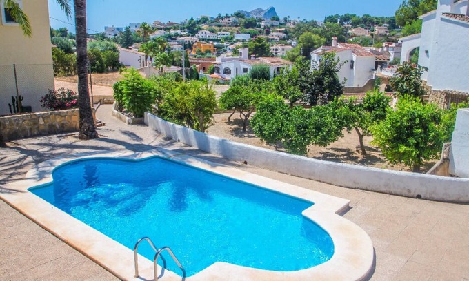 Urbanitzacio la Fustera Villa | Fustera Pedros - Getaway with pool, Mediterranean views & walk to the Beach