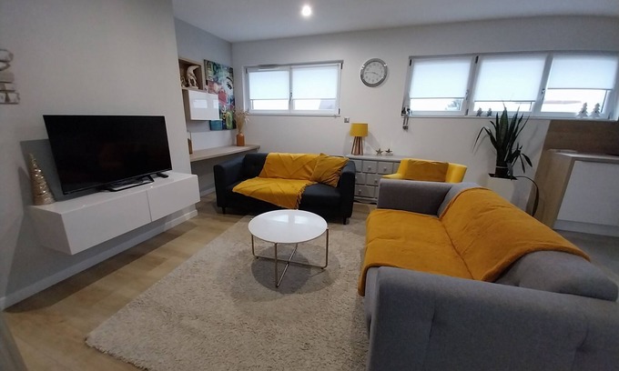 Fortschwihr Apartment | Gîte 2 pers 63m² comfortable near Colmar "Les Gîtes Côté Blind"