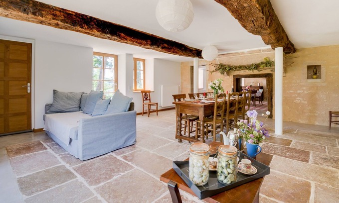 Boyer House | Gîte de l'Arvolot - Maison Bourguignonne rénovée au calme