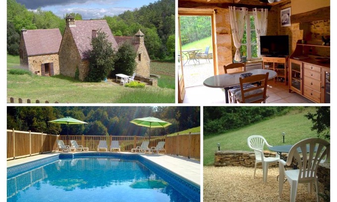 Proissans House | Gîte "Le BUIS" à Sarlat avec belle piscine au sel