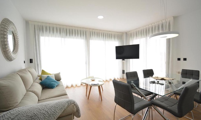 Portonovo Apartment | GALIHOST - Apartamento con piscina en Canelas, Sanxenxo