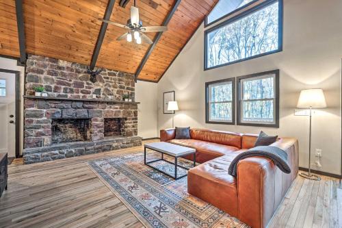 Lake Harmony Estates House | Game Room, Fire Pit and Deck Spacious Poconos Home!