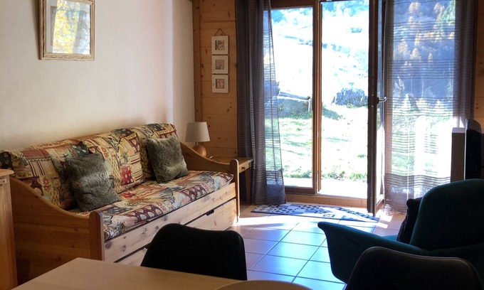 Valloire Apartment | Garden apartment, 600m from Valloire village.