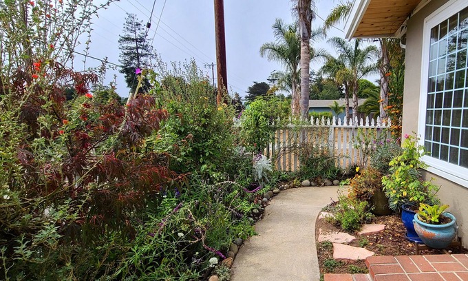 La Selva Beach House | Garden Oasis with Private Beach and Hot tub