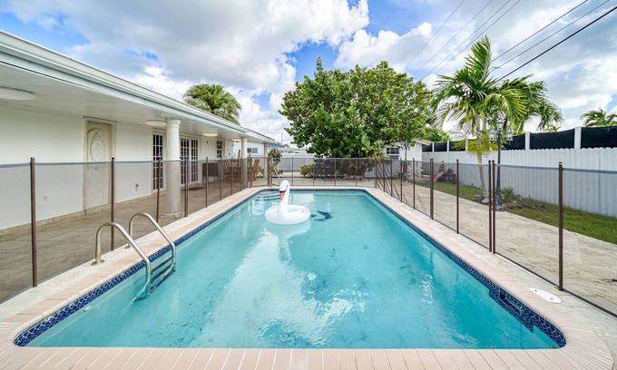 Westchester House | Gated Miami Pool House