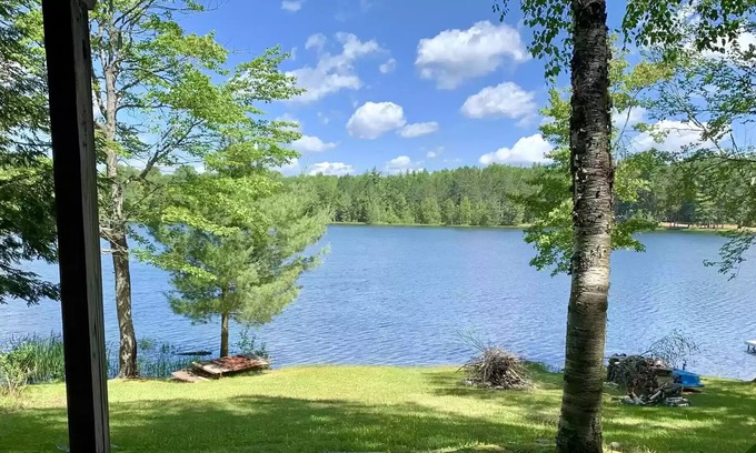 Frederic House | Gaylord Area Quiet Family Friendly Lake Front Home Near Snowmobiles