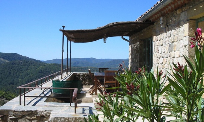 Blaunac House | Gite 6 people in a stone farmhouse, swimming pool, property 10Ha, panoramic view