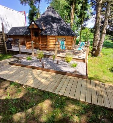 Yzengremer Ski Chalet | Gite insolite kota finlandais
