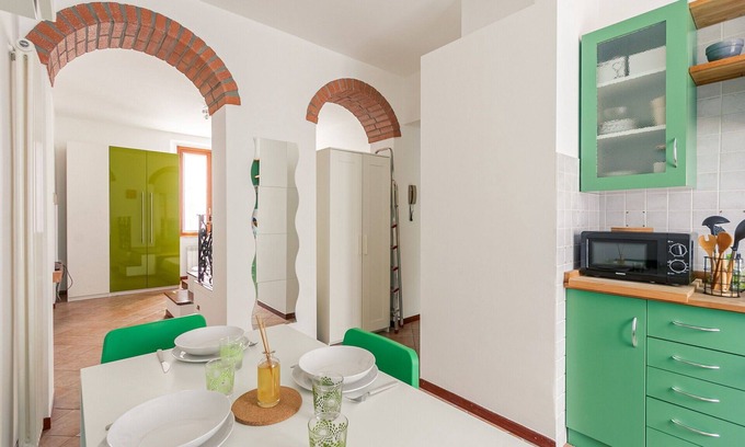 Vigentino Apartment | Giuseppe Ripamonti Vista Parco, Lovely Studio With Balcony By Halldis