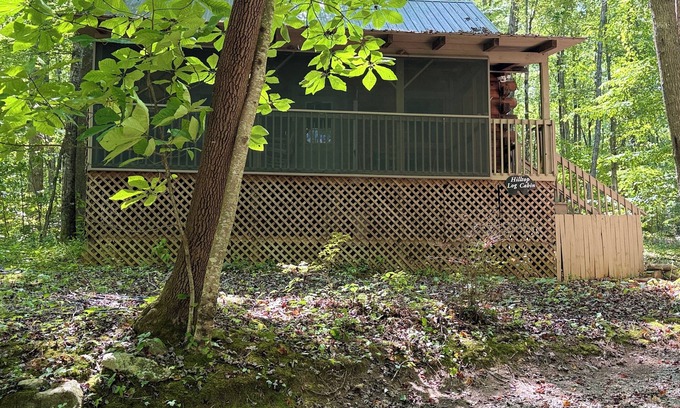 Candler Cabin | Glenn Acres - HT Log Cabin WNC is beautiful and Fall is around the corner!